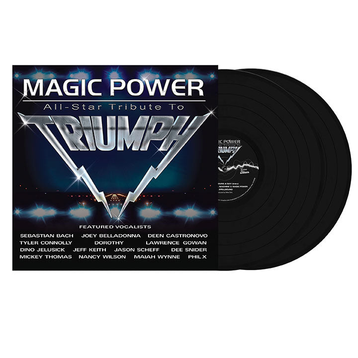 Magic Power All-Star Tribute To Triumph BLACK VINYL 2 LP – The