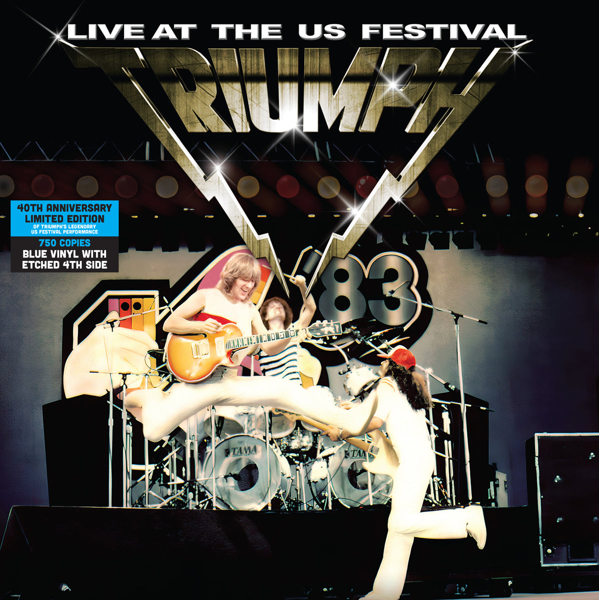 Triumph - US Festival 40th Anniversary Double LP - BLUE