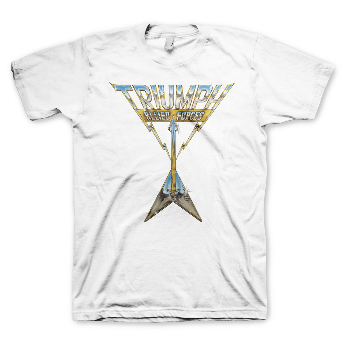 Allied Forces T-Shirt (White Shirt) – The Official Triumph Store