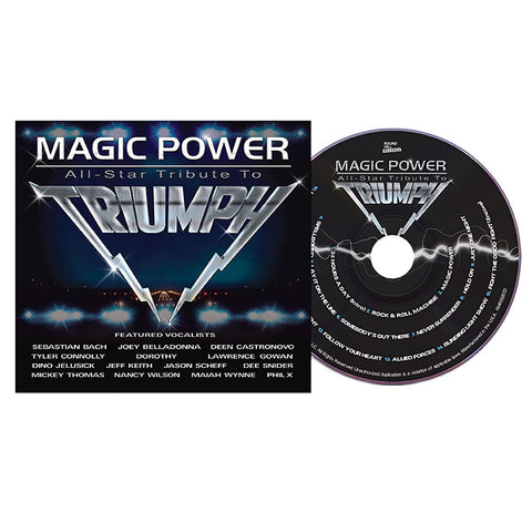 Magic Power All-Star Tribute To Triumph CD (PRE ORDER - JUNE 6, 2025)