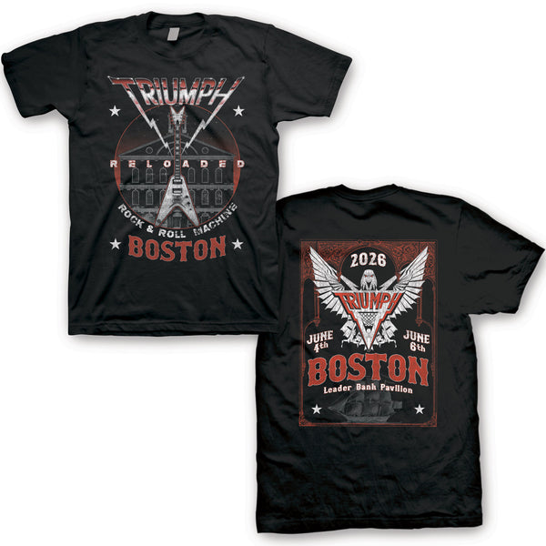 Triumph x Boston Rock and Roll Machine T-Shirt – The Official