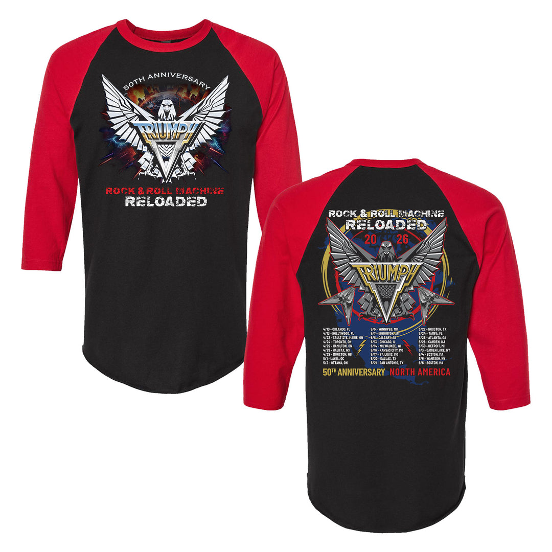 2026 Triumph Reloaded Tour Raglan (Tour Return) – The Official