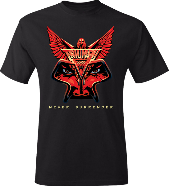 Never Surrender T-Shirt – The Official Triumph Store